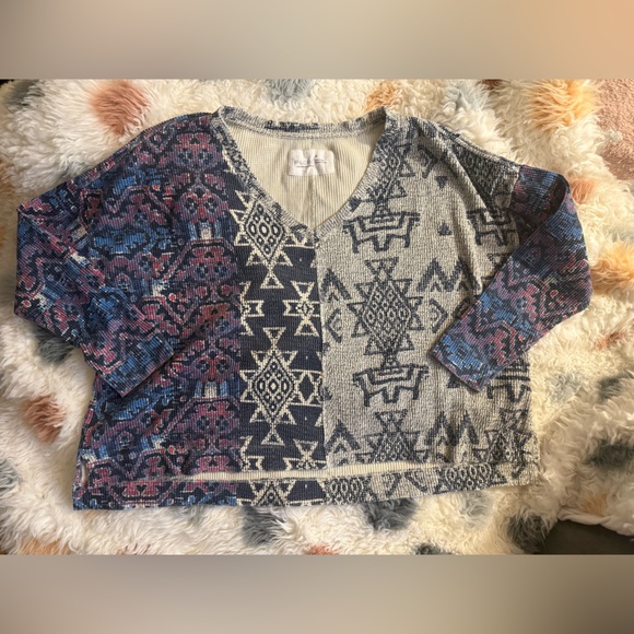 Pilcro Anthropologie Moira Thermal Pullover - Picture 2 of 4